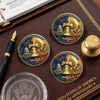 Custom Name USA 250 Years Of Freedom 1776-2026 Liberty Bell & Eagle Badge Acrylic Pin HO82 901822