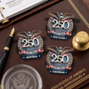 Custom Name United States Of America 250th Anniversary 1776-2026 Eagle Stainless Steel Metal Pin LM32 899523
