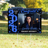 Custom Photo Class of 2026 Graduation Yard Sign CH07 910744