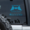 In Memory of Personalized Memorial Car Window Decal Sticker Gift For Family HA75 920000
