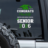 Personalized Congrats Graduation Car Window Decal Sticker HA75 898826