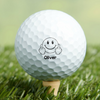 Custom Name Middle Finger Personalized Golf Ball Stamp Box, Meme Fun Gift HA75 898746