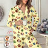 Custom Dog Photo Christmas Paw Style - Personalized 3D Inflated Effect Pajamas CH07 899360