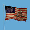 USA American Gadsden Rattlesnake Don't Tread On Me Double-Sided Flag HO82 900352