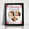Cutom Photo Mom, To Me You're The Wold Personalized Picture Frame Gift For Mom Grandma CH07 895256