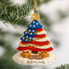 Custom Family Name Acrylic Ornament 250 Years of The United States TH10 896555