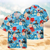 Custom Photo Funny Golfer Face Hawaii Shirt - Personalized Gift for Golfer LM32 897491