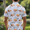 Custom Pet Photo Golf Polo Shirt Gift For Golfer, Golf Lovers, Dog Cat Lovers HO82 900840