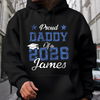 Personalized Proud Of You Class Of 2026 Glitter Graduation Dark Shirt HA75 920486