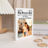 Custom Couple Photo The Forever Post Building Brick Block For Couple TH10 170341