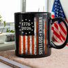 250 Years America Flag 250th Birthday 1776-2026 Black Mug HO82 894790