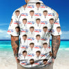Custom Photo Thanks Dad For Not Pulling Out Hawaiian Shirt Gift For Dad HO82 894148
