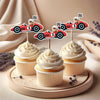 Custom Face Facing Party Cupcake Toppers Personalised Birthday Gift Party Decor HO82 893578