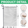 Personalized 250th Anniversary USA Patriotic Faux Pattern Garden Flag HO82 901298