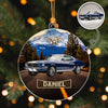 Vintage Route 66 - Personalized Car Photo Acrylic Ornament HA75 897254