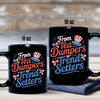 USA 250th Anniversary 250 Years of Freedom America Black Mug HO82 894526