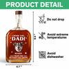 Custom Photo We Woof You - Dog Personalized Custom Whiskey Bottle - Father's Day, Gift For Dad, Pet Owners, Pet Lovers HO82 894074