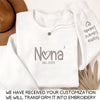 Custom Name Mom And Kid For Mom Sleeve Embroidered Sweatshirt TH10 892757