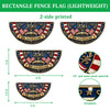 Custom Family Name 250th Anniversary 250 Years Of Freedom Non-Pleated Fan Flag LM32 669337