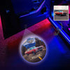 Custom Photo Car Photo Vintage Route 66 - Personalized Car Door Projector Light CH07 896436