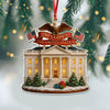USA 250th Anniversary Acrylic Ornament Patriotic American Bicentennial Decor for Christmas CH07 899236