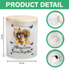 Custom Photo Pet Always Loved Never Forgotten Glass Jar With LED Candle HO82 893826