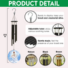 Safe In The Arms Of Jesus - Personalized Dad Mom Memorial Photo Acrylic Wind Chimes CH07 896408