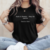 Pray for America: Faith & Freedom Charlie Kirk Christian Dark Shirt LM32 65417