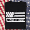 Charlie Kirk Memorial Dark Shirt HA75 644115