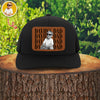 Personalized Vintage Photo Dad, Mom Leather Patch Cap HA75 921506