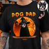 Dog Mom Dark Night - Custom Dog Halloween Photo Dark Shirt Gift For Dog Lovers CH07 899438