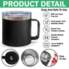 Custom Photo Admit It! Life Would Be Boring Without Me Happy Mother's Day Stainless Steel Tumbler TH10 892583