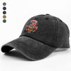 Route 66 x America 250 - 250 Years of Liberty and 100 Years of Adventure Washed Denim Baseball Cap CH07 910504