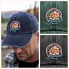Custom Photo This Human Belongs To Dog Cat Washed Denim Baseball HA75 892556