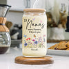 Personalized If Grandmas Were Flowers I'd Pick You Mother's Day Glass Can With Lid LM32 893295