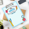 Custom Teacher Name Composition Style Clipboard Back To School Gift HO82 894308
