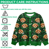 Custom Buddy Photo Christmas Snow Cardigan CH07 899584