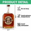 Custom Dog Photo Service Human Whiskey Bottle For Dog Lovers LM32 895029