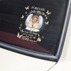 Custom Photo Wings Forever In My Heart Memorial Car Window Decal Sticker HA75 921074