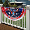 Custom Family Name 250 Years America Semiquincentennial Non-Pleated Fan Flag TH10 898017