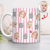 Custom Baby Face Best Mom Ever Print Full Mug - Personalized Gift for Mom, Grandma LM32 669021