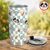 Custom Face Best Dog Cat Dad, Mom Ever Fat Tumbler Gift For Pet Lovers CH07 911528
