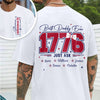 Custom Name Best Mom Ever Front And Back Shirt HA75 920634