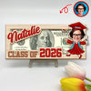 Custom Photo Class of 2026 Graduation Wood Money Holder TH10 898229