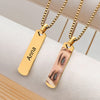 Custom Your Eyes Photo Long Necklace TH10 892857