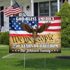 Personalized 250 Years Of Freedom, God Bless America Yard Sign HO82 900902