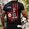 Custom Name Happy 250th Birthday To Best Dog Dad Dog Mom America Flag Back Dog Shirt LM32 669285