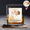 Custom Photo Father Of The Bride Whiskey Glass, Personalized Wedding Gift For Dad LM32 899997