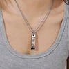 Custom Your Eyes Photo Long Necklace TH10 892857
