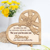 Personalized The Year You Became Our Mommy 2-Layered Wooden Plaque With Stand LM32 899621